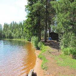 Campingplatz mit Unterstand Svartälven